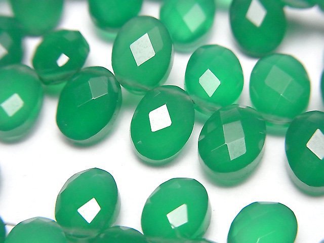 Onyx, Oval Gemstone Beads