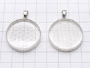 [Video] Crystal AAA Flower of Life Design Coin Pendant 32x32mm Silver925