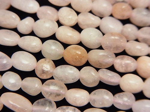 Morganite, Nugget Gemstone Beads