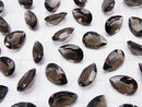High Quality Smoky Quartz AAA Loose stone Pear shape Faceted 12x8mm 4pcs
