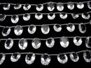 [Video] High Quality Crystal AAA Oval Faceted 16 x 12 x 7 mm half or 1 strand (10 pcs)