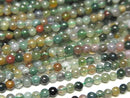 Indian Agate Round 2mm 1strand beads (aprx.15inch/38cm)