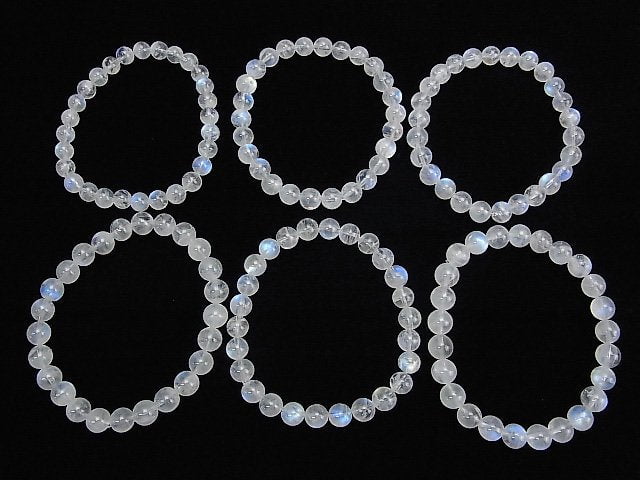 1strand $79.99! High Quality Rainbow Moonstone AAA Round 7mm 1strand (Bracelet)