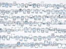 [Video]High Quality Sky Blue Topaz AAA Rectangle Faceted 7x5mm half or 1strand (28pcs)