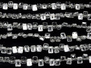 [Video]High Quality White Topaz AAA Rectangle Faceted 7x5x3mm half or 1strand beads (aprx.6inch/14cm)
