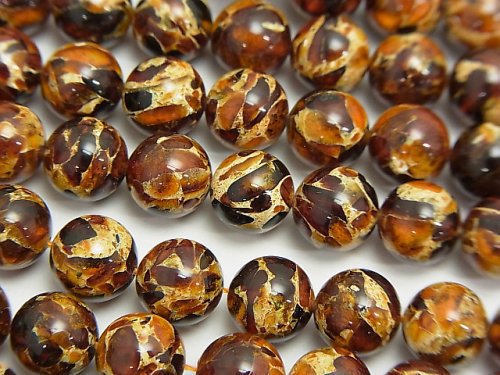 Amber, Round Gemstone Beads