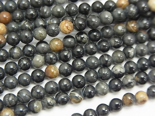 1strand $3.79! Picasso Jasper Round 4mm 1strand (aprx.15inch / 38cm)