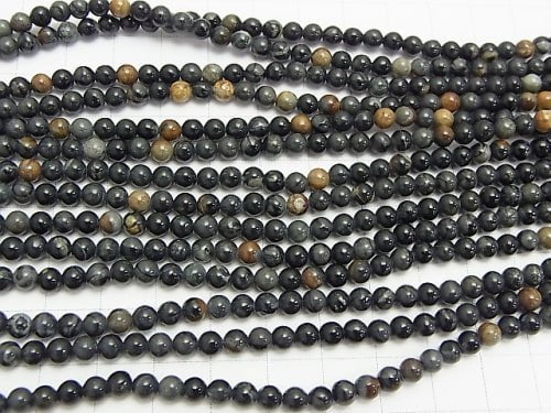 1strand $3.79! Picasso Jasper Round 4mm 1strand (aprx.15inch / 38cm)