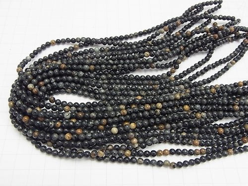 1strand $3.79! Picasso Jasper Round 4mm 1strand (aprx.15inch / 38cm)