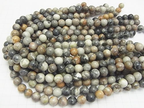 1strand $6.79! Picasso Jasper Round 10mm 1strand beads (aprx.15inch / 38cm)