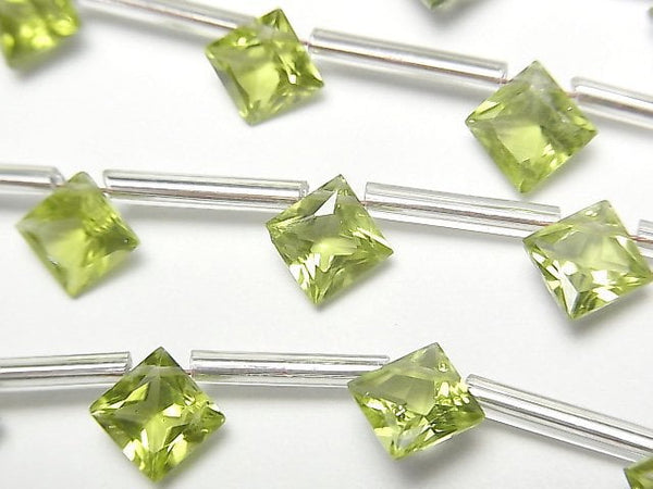 Diamond, Peridot Gemstone Beads