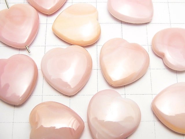 Queen Conch Shell AAA Heart 18 x 18 x 6 mm [Drilled Hole] 1 pc $5.79!
