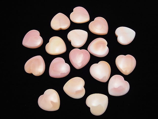 Queen Conch Shell AAA Heart 18 x 18 x 6 mm [Drilled Hole] 1 pc $5.79!