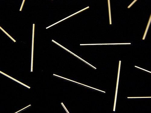 14KGF Earstuds Earrings (needle)0.65x13mm 10pairs