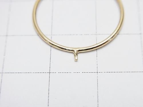 14KGF Ring with Peg (1pc)