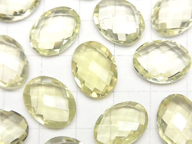 High Quality Lemon Quartz AAA Undrilled Oval Cushion Cut 16x12mm 4pcs $19.99!