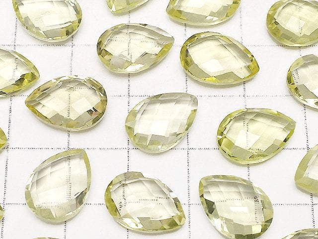 High Quality Lemon Quartz AAA Undrilled Pear shape Cushion Cut 14x10mm 5pcs $15.99!