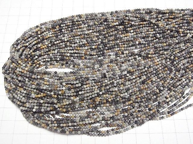 [Video] Picasso Jasper Round 2mm 1strand beads (aprx.15inch/38cm)