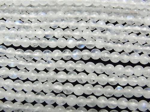 Rainbow Moonstone, Round Gemstone Beads