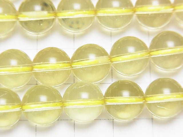 High quality Lemon Quartz AAA Round 10mm 1/4 or 1strand beads (aprx.15inch/37cm)