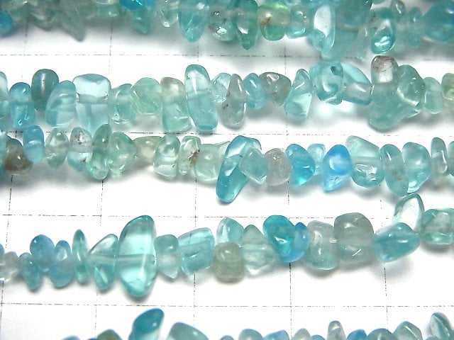 [Video] Apatite AA+ Chips (Small Nugget ) 1strand beads (aprx.31inch/78cm)