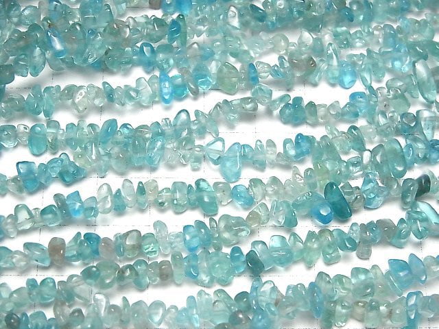 [Video] Apatite AA+ Chips (Small Nugget ) 1strand beads (aprx.31inch/78cm)