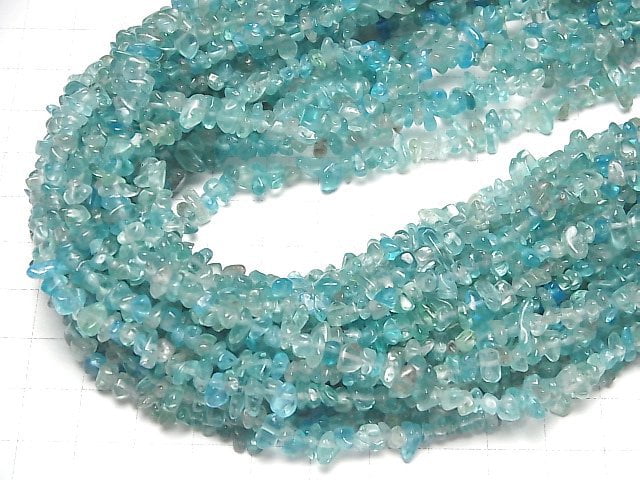 [Video] Apatite AA+ Chips (Small Nugget ) 1strand beads (aprx.31inch/78cm)