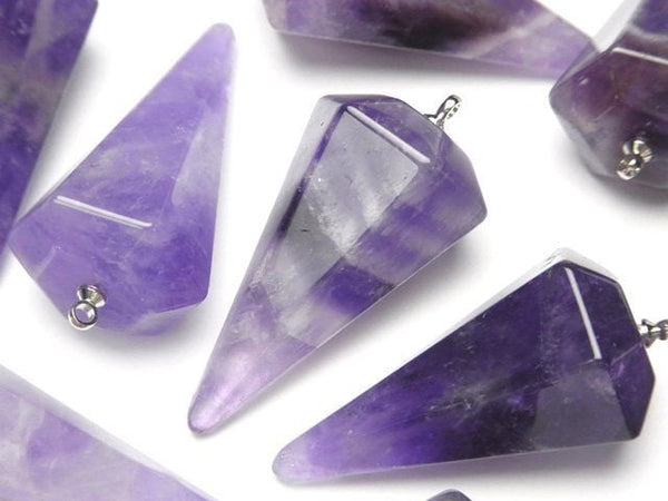 Amethyst, Pendulum Gemstone Beads