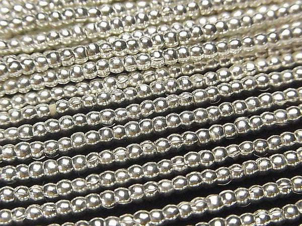 Karen Silver Rondelle 3x3x2mm White Silver 1/8 or 1 strand (66cm)