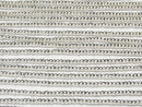 Karen Silver Rondelle 3x3x2mm White Silver 1/8 or 1 strand (66cm)