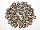 [Video]High Quality Smoky Quartz AAA Loose stone Pear shape Cushion Cut 16x12mm 2pcs