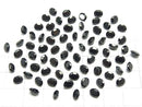 [Video] High Quality Black Spinel AAA Undrilled Oval Faceted 5 x 4 mm 15 pcs $4.79!
