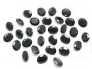 [Video]High Quality Black Spinel AAA Loose stone Oval Faceted 10x8mm 5pcs