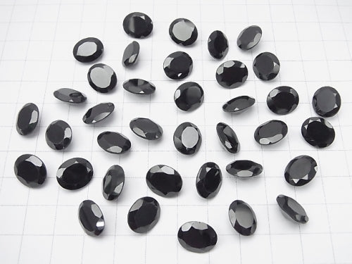 [Video] High Quality Black Spinel AAA Undrilled Oval Faceted 12 x 10 mm 5 pcs $13.99!