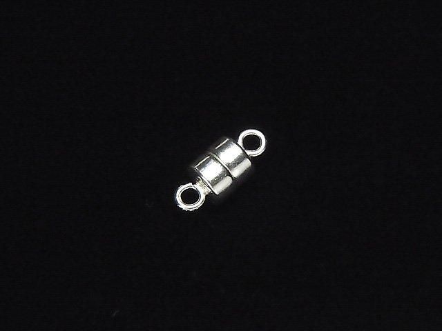 Silver925 Magnetic Clasp 4.5x5mm 1 pair (2 pieces)