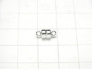 Silver925 Magnetic Clasp 4.5x5mm 1 pair (2 pieces)
