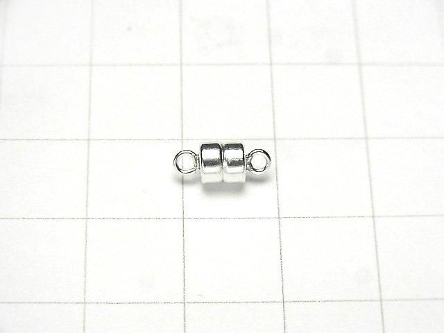 Silver925 Magnetic Clasp 4.5x5mm 1 pair (2 pieces)