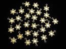 14KGF Charm 11x7.5mm Star (Hexagram) 1pc