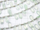 [Video] High Quality Green Chalcedony AAA Pear shape Faceted 12 x 5 x 3 mm 1 strand (20 pcs)
