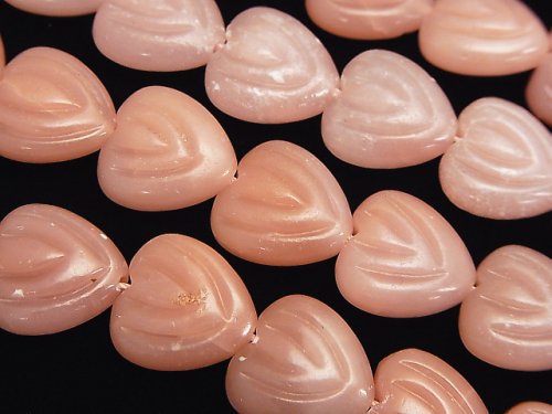 Heart, Soap Stone/Talc Gemstone Beads