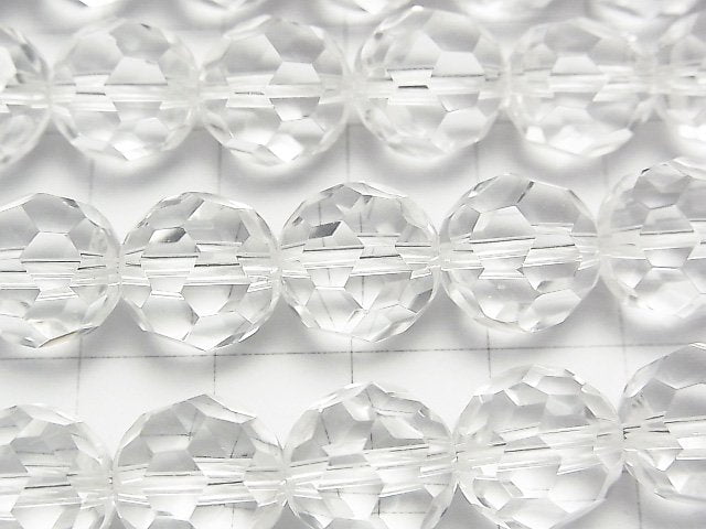 [Video] High Quality! Crystal AAA 32 Faceted Round 12 mm 1/4 or 1strand beads (aprx.15 inch / 36 cm)