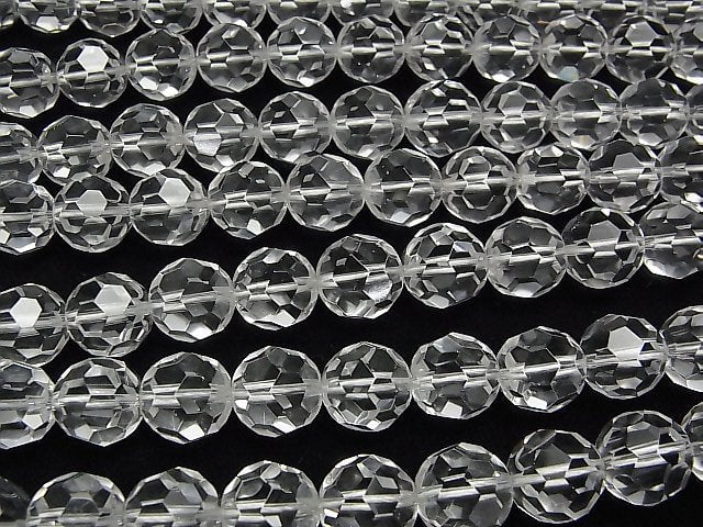 [Video] High Quality! Crystal AAA 32 Faceted Round 12 mm 1/4 or 1strand beads (aprx.15 inch / 36 cm)