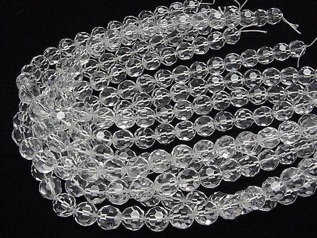 [Video] High Quality! Crystal AAA 32 Faceted Round 12 mm 1/4 or 1strand beads (aprx.15 inch / 36 cm)