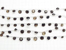 1strand $14.99! High Quality Smoky Quartz AAA Coin  Concave Cut  1strand (10pcs )