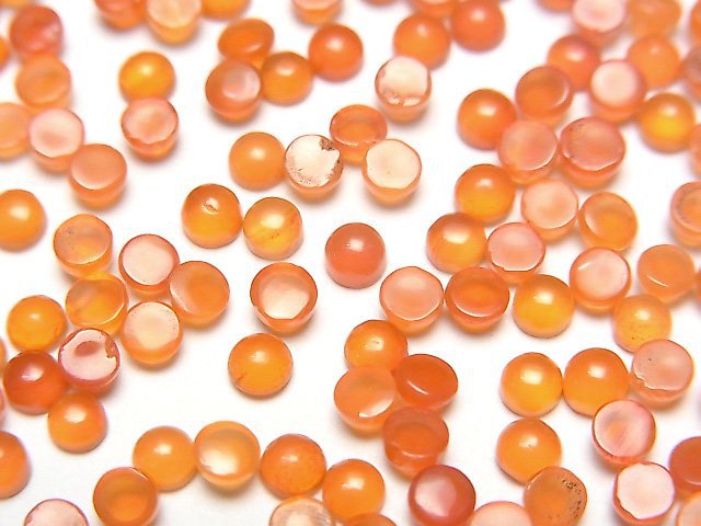 Cabochon, Carnelian Gemstone Beads