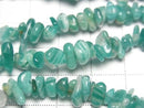 [Video] Russian Amazonite AA++ Chips (Small Nugget) 1-strand beads (approx. 32 inches/80 cm)
