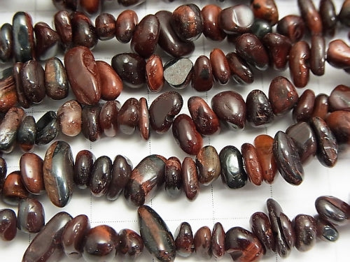 1strand $3.79! Red Tiger's Eye Chips (Small Nugget) 1strand beads (aprx.34inch / 86cm)