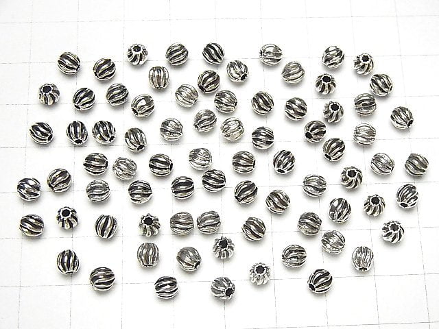 Silver925 Design Round 4.5mm 2pcs