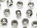 Silver925  Rondelle 7x7x5mm 2pcs