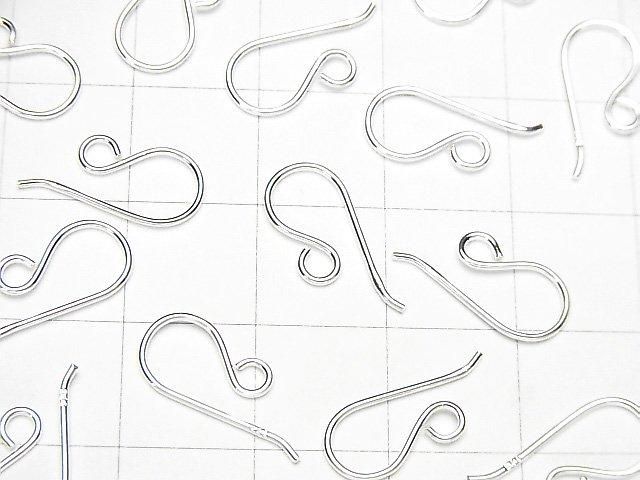 Silver925  Earwire 16x6mm No coating  3pairs